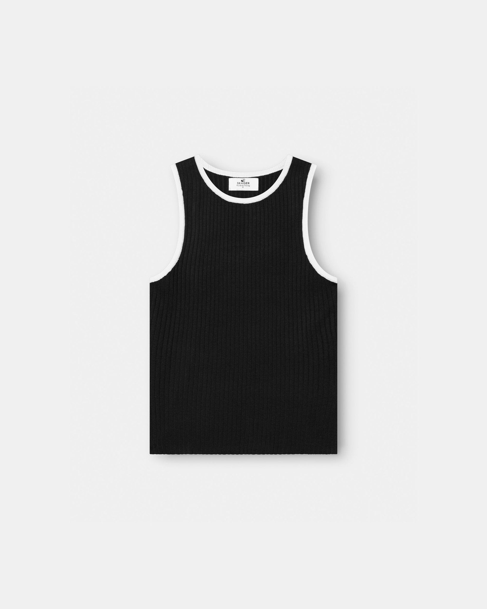 Contrast Tank Top - Black | Skagen - clothing.dk